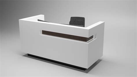 Reception Desk 3D model | CGTrader