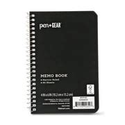 Buy Pen+Gear Memo Book, 4x6, Narrow Ruled, 80 Sheets, Black, Spiral Bound Online at desertcart UAE