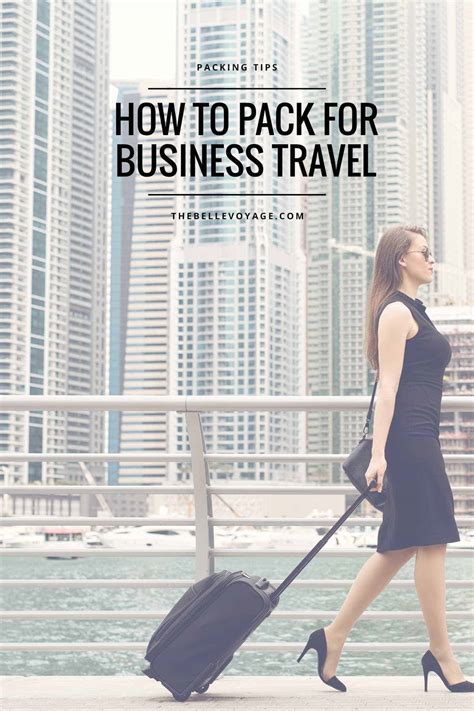 Business Travel Capsule Wardrobe | The Belle Voyage