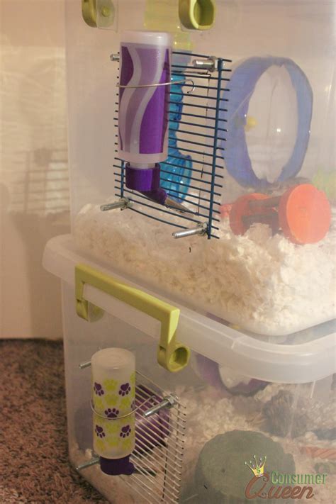 DIY Three Story Gerbil Cage Also Good For Hamsters