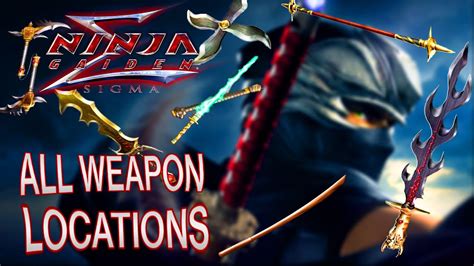 Ninja Gaiden 3 Weapons List