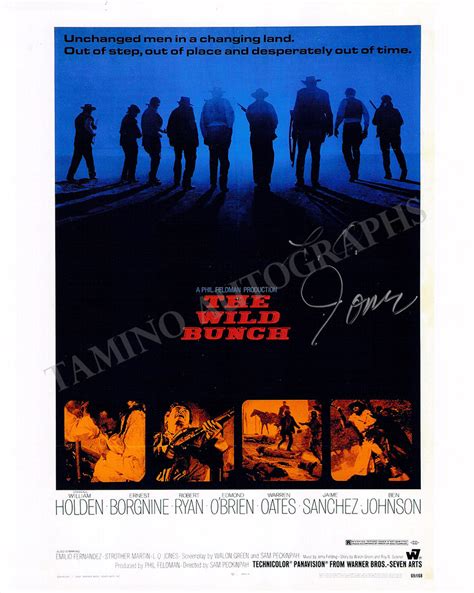 L. Q. Jones Autographs Photograph The Wild Bunch – Tamino