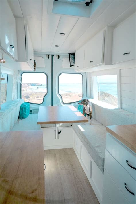 White Van Conversion Interior | Van Life Tour | Van conversion interior, Van life, Campervan ...