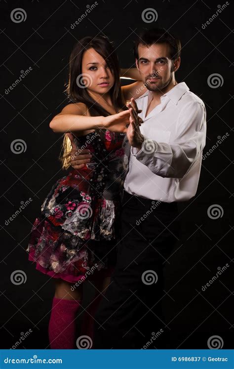 Dance partners stock image. Image of ballroom, dress, dance - 6986837