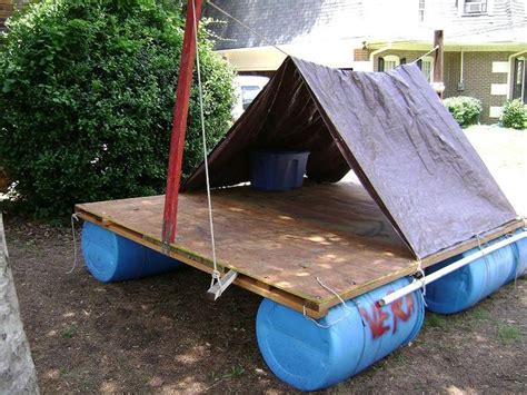 homemade wooden rafts | ... im-building-my-first-raft-need-advice-6_12_2007-raft-building-010 ...