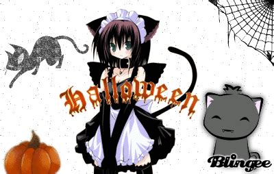 Anime Cat Girl Halloween Picture #118044323 | Blingee.com