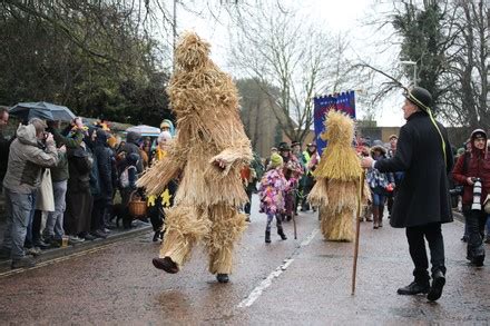 Whittlesea Straw Bear Festival Celebrates Old Editorial Stock Photo ...