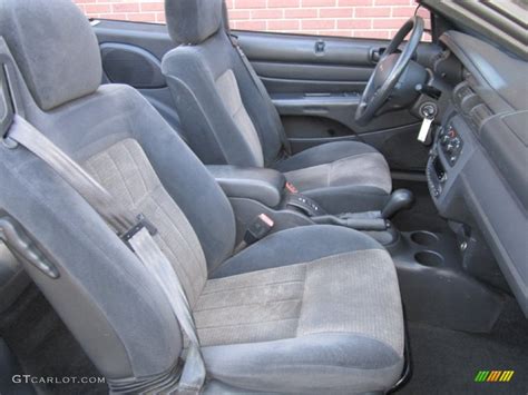 Dark Slate Gray Interior 2006 Chrysler Sebring Convertible Photo ...