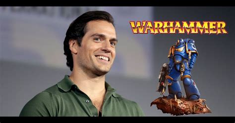 Henry Cavill Is Using His Quarantine Time To Paint Warhammer Minis