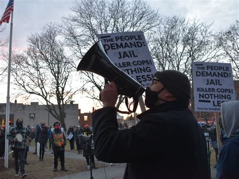 Newton Residents Protest Police Shooting, Others Counter Protest | Newton, MA Patch