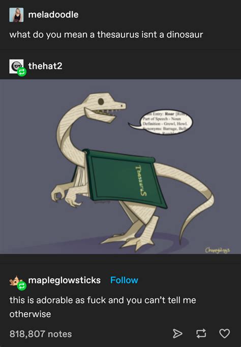 The Mighty Thesaurus : CuratedTumblr