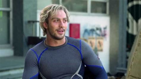 Avengers Age of Ultron Interview - Aaron Taylor-Johnson / Quicksilver ...