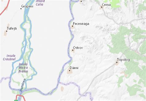 MICHELIN Ostrov map - ViaMichelin