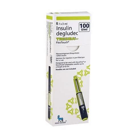 Tresiba Flextouch Insulin Pen, 100 IU/ml, 5 ml at Rs 1440/box in Nagpur ...