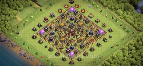 Town Hall 10 Farming Base Design