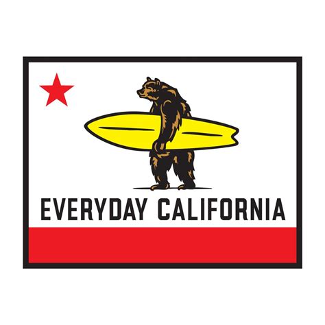 Everyday California Flag Sticker