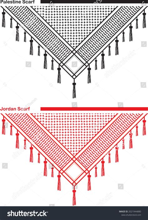 Palestine Scarf: Over 314 Royalty-Free Licensable Stock Illustrations ...