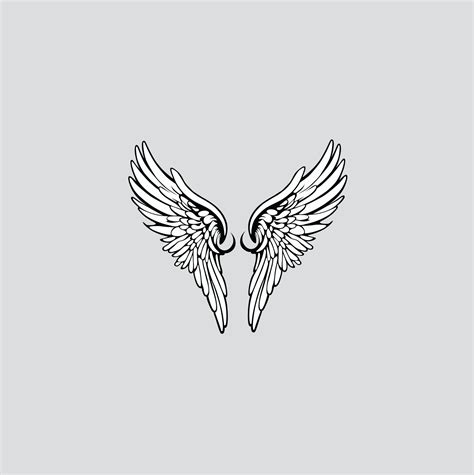 vintage vector angel wings free vector 29154688 Vector Art at Vecteezy