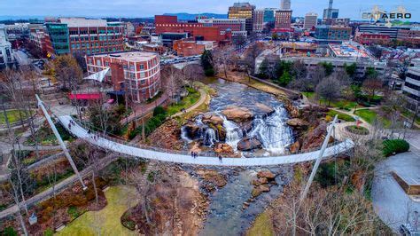 Greenville, SC Falls Park / Liberty Bridge 12/2017 | Falls village ...