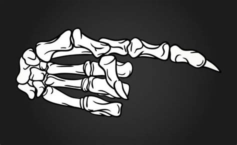 Halloween Skeleton Hand Illustrations, Royalty-Free Vector Graphics ...