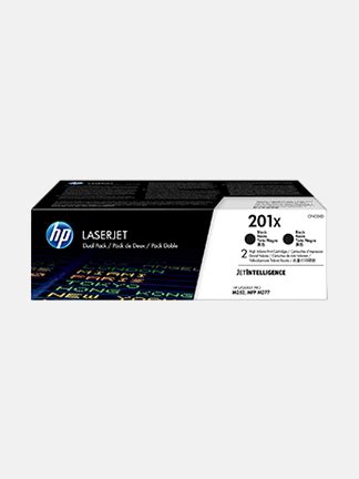 HP 201X 2-pack High Yield Black Original LaserJet Toner Cartridges - Sunshine Stationery