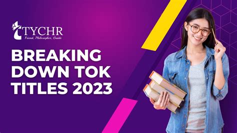 Breaking down TOK titles 2023 | TYCHR