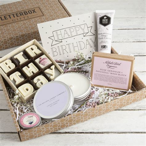 'the birthday box' letterbox gift set by letterbox gifts | notonthehighstreet.com