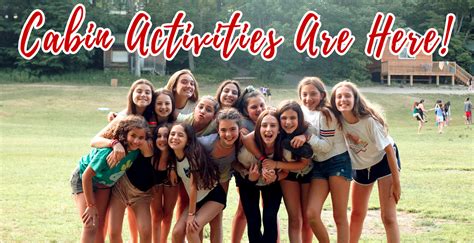 📢Cabin Activities Are Here! - Camp Manitou