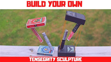 Make Your Own Tensegrity Sculpture...Easy Build - YouTube