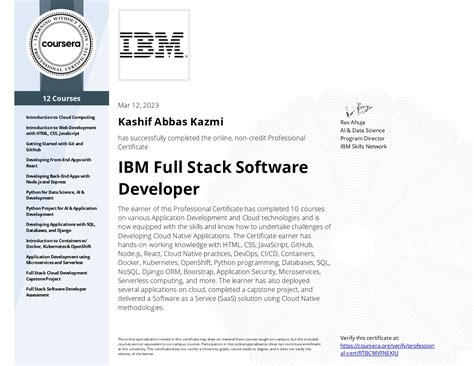 GitHub - KaShiekzmi/Coursera-IBM-Full-Stack-Software-Developer-Professional-Certificate: This ...