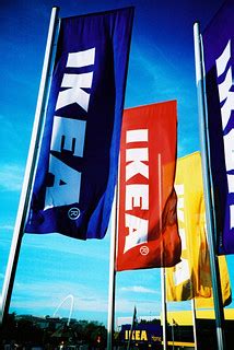 Ikea Flags #3 | That's Wembley Stadium poking out below the … | Flickr