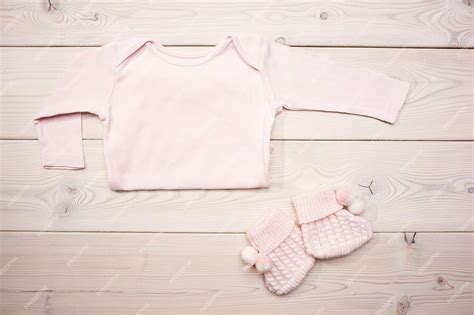 Premium Photo | Pink baby clothes