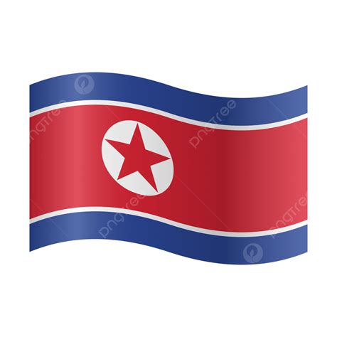 Vector Realistic Illustration Of North Korea Flags, North Korea, Flag ...