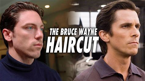 The Bruce Wayne Haircut - YouTube