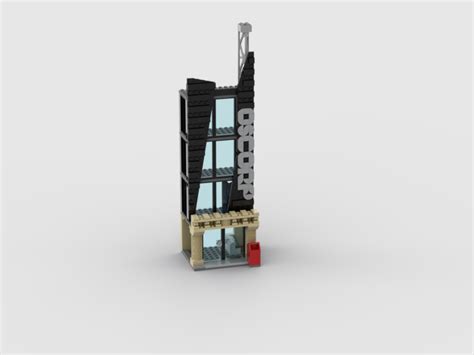 WIP Oscorp Tower Set from TASM1, additional builds and minifigs included yet to be done : lego