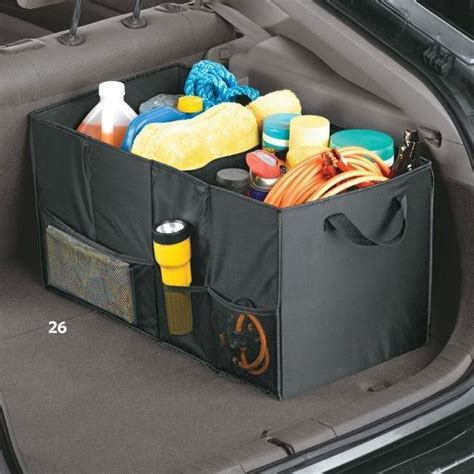 [INCLUDE NETTING] Car Boot storage Black Folding Trunk Organizer Organiser Black | Shopee Malaysia