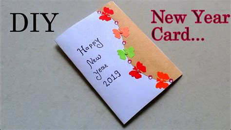 9+ Easy Happy New Year Card Ideas - gst on flower pots