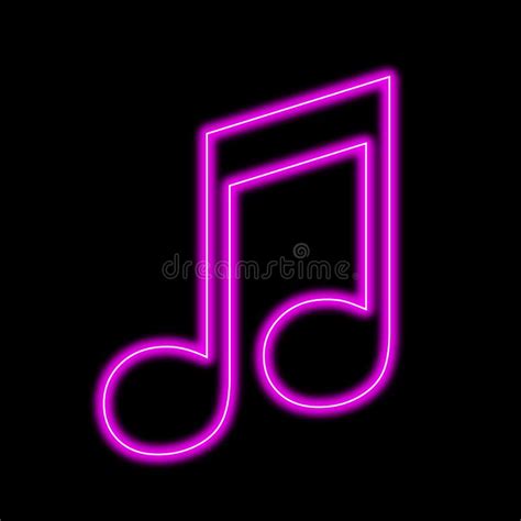 Music Icon Aesthetic Pink Neon