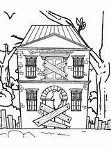 Coloring Pages Abandoned House 34 Pcs  Download Or Print For Free 19115 sketch template