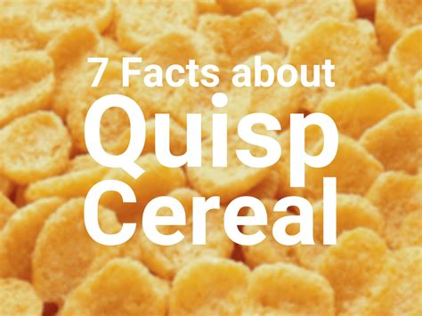 7 Tasty Facts about Quisp Cereal - Is it Still Available? - Cereal Guru