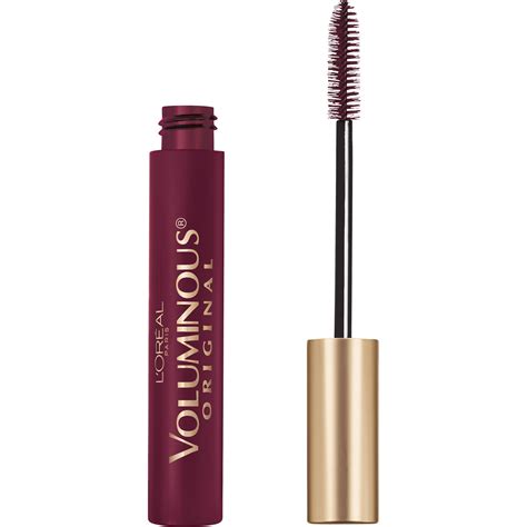 L'Oreal Paris Voluminous Original Washable Volume Building Mascara, Deep Burgundy - Walmart.com