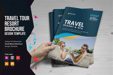 Travel Resort Brochure Design v1 (185605) | Brochures | Design Bundles