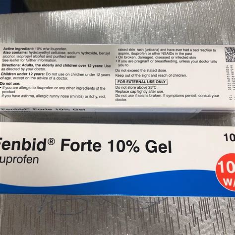 Ibuprofen gel 10% 100g in PR1 Preston für 5,00 £ zum Verkauf | Shpock DE