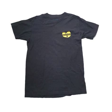 Wu Tang Clan Merch Tee Black by Youbetterfly