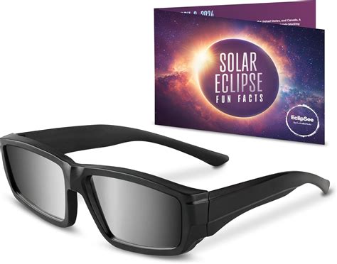 Solar Eclipse Glasses 2024 Approved (1 PACK) Plastic Solar Eclipse Viewing Glasses -AAS, CE ...