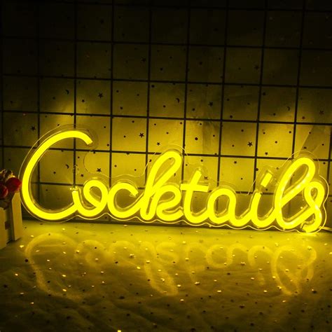 10+ Ideal Cocktail Neon Signs To Enhance Your Experience