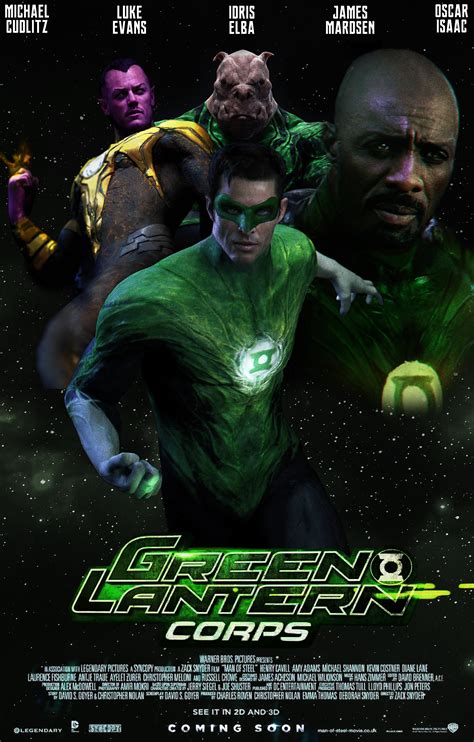 Green Lantern Corps. - Film Poster by Daviddv1202 on DeviantArt