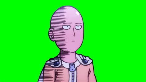 Ok green screen gif | Saitama "OK" | Know Your Meme