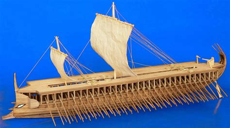 Dusek Greek Trireme - WoodenModelShipKit