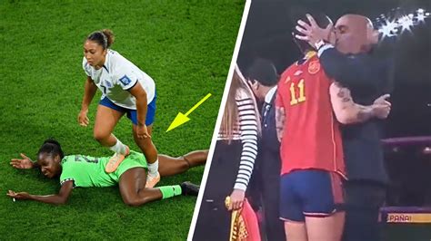 Craziest Moments in Women's Football - YouTube